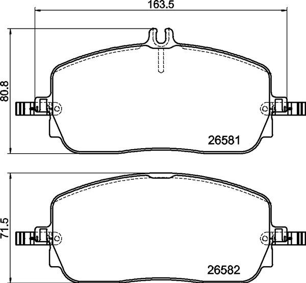 Brembo P 50 174 - Гальмівні колодки, дискові гальма autocars.com.ua