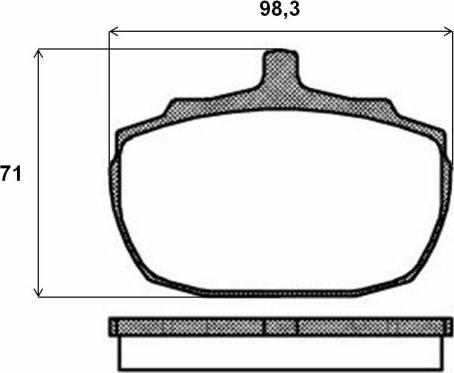 Brembo P 52 005 - Тормозные колодки, дисковые, комплект autodnr.net