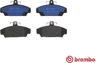 Brembo P 52 015 - Тормозные колодки, дисковые, комплект autodnr.net