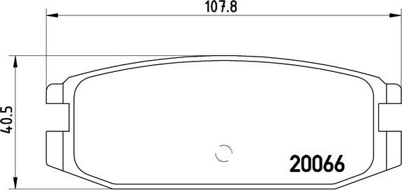 Brembo P 54 011 - Гальмівні колодки, дискові гальма autocars.com.ua