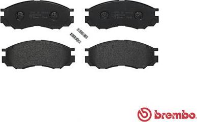 Brembo P 54 020 - Гальмівні колодки дискові autocars.com.ua