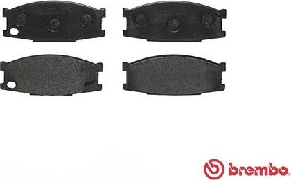 Brembo P 54 024 - Гальмівні колодки, дискові гальма autocars.com.ua