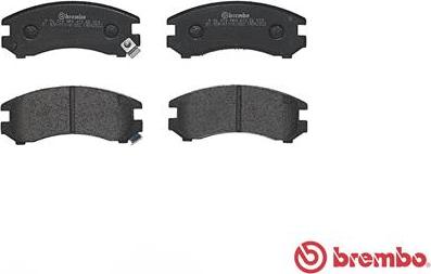 Brembo P 56 018 - Гальмівні колодки, дискові гальма autocars.com.ua