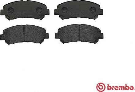 Brembo P 56 062 - Тормозные колодки, дисковые, комплект avtokuzovplus.com.ua