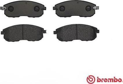 Brembo P 56 065 - Тормозные колодки, дисковые, комплект autodnr.net