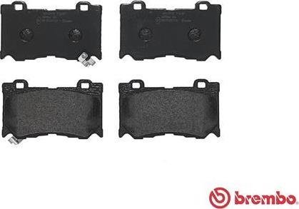 Brembo P 56 089 - Гальмівні колодки, дискові гальма autocars.com.ua