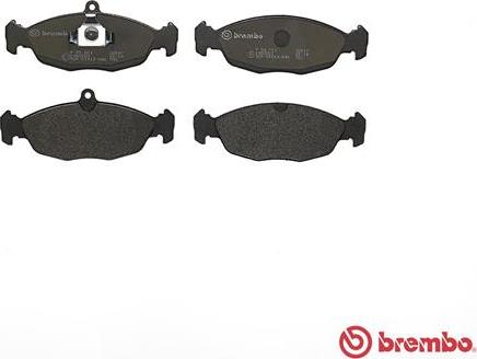 Brembo P 59 011 - Тормозные колодки, дисковые, комплект avtokuzovplus.com.ua