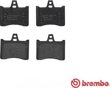 Brembo P 61 019 - Гальмівні колодки, дискові гальма autocars.com.ua