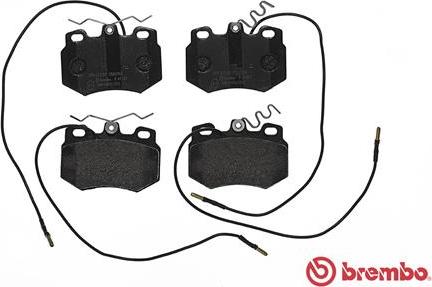 Brembo P 61 041 - Гальмівні колодки, дискові гальма autocars.com.ua