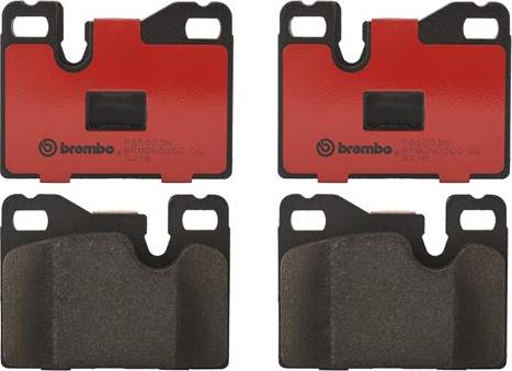 Brembo P65003N - Гальмівні колодки, дискові гальма autocars.com.ua