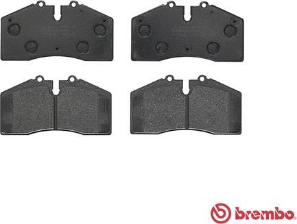 Brembo P 65 005 - Гальмівні колодки, дискові гальма autocars.com.ua