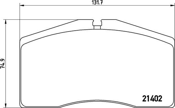 Brembo P 65 006 - Тормозные колодки, дисковые, комплект autodnr.net