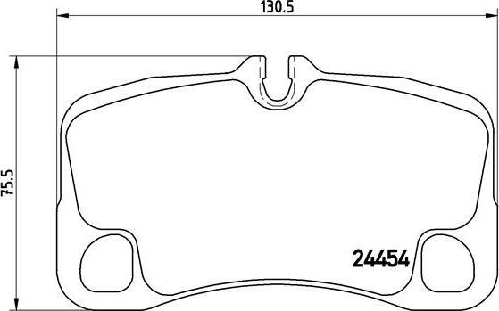 Brembo P 65 013 - Гальмівні колодки дискові autocars.com.ua