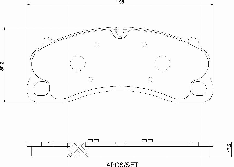 Brembo P 65 048 - Гальмівні колодки, дискові гальма autocars.com.ua