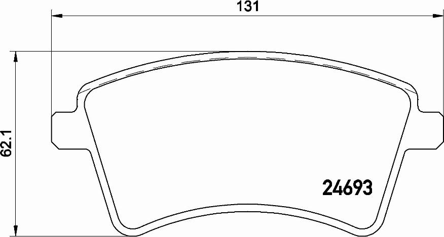 Brembo P 68 044E - Гальмівні колодки, дискові гальма autocars.com.ua