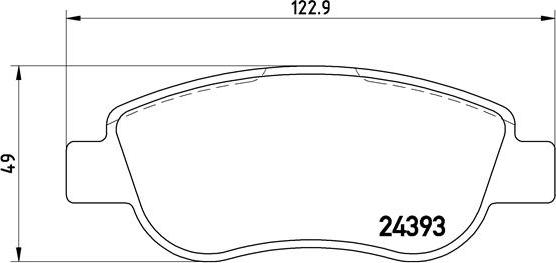 Sangsin Brake SP1808 - Гальмівні колодки, дискові гальма autocars.com.ua