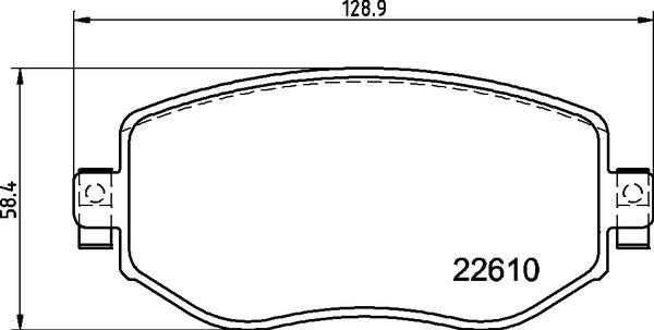 Brembo P 68 068X - Гальмівні колодки, дискові гальма autocars.com.ua