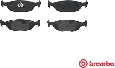 Brembo P 71 003 - Тормозные колодки, дисковые, комплект avtokuzovplus.com.ua