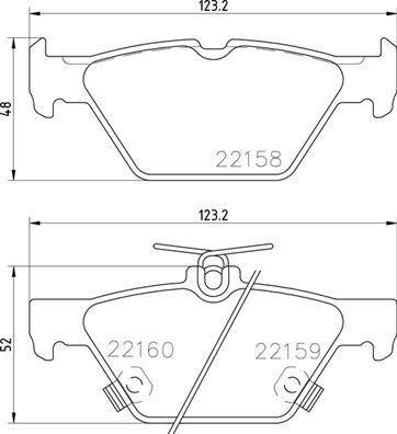 Brembo P 78 026 - Тормозные колодки, дисковые, комплект avtokuzovplus.com.ua