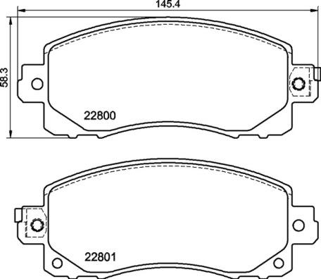 Brembo P 78 028 - Гальмівні колодки, дискові гальма autocars.com.ua