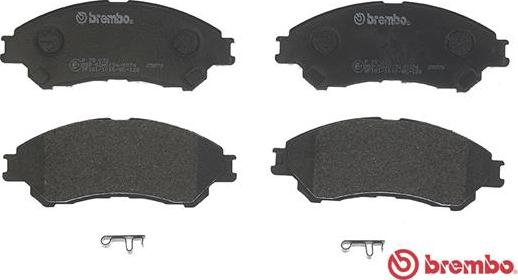 Brembo P 79 032 - Тормозные колодки, дисковые, комплект avtokuzovplus.com.ua