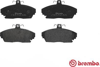 Brembo P 82 001 - Гальмівні колодки, дискові гальма autocars.com.ua