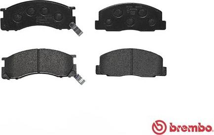 Brembo P 83 029 - Тормозные колодки, дисковые, комплект avtokuzovplus.com.ua