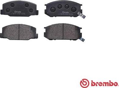 Brembo P 83 031 - Гальмівні колодки, дискові гальма autocars.com.ua