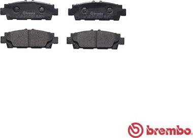 Brembo P 83 032 - Тормозные колодки, дисковые, комплект avtokuzovplus.com.ua