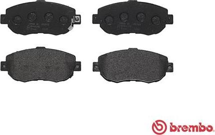 Brembo P 83 037 - Гальмівні колодки дискові autocars.com.ua