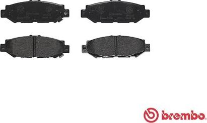 Brembo P 83 038 - Гальмівні колодки, дискові гальма autocars.com.ua