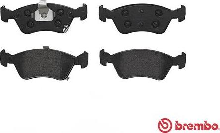 Brembo P 83 041 - Гальмівні колодки, дискові гальма autocars.com.ua