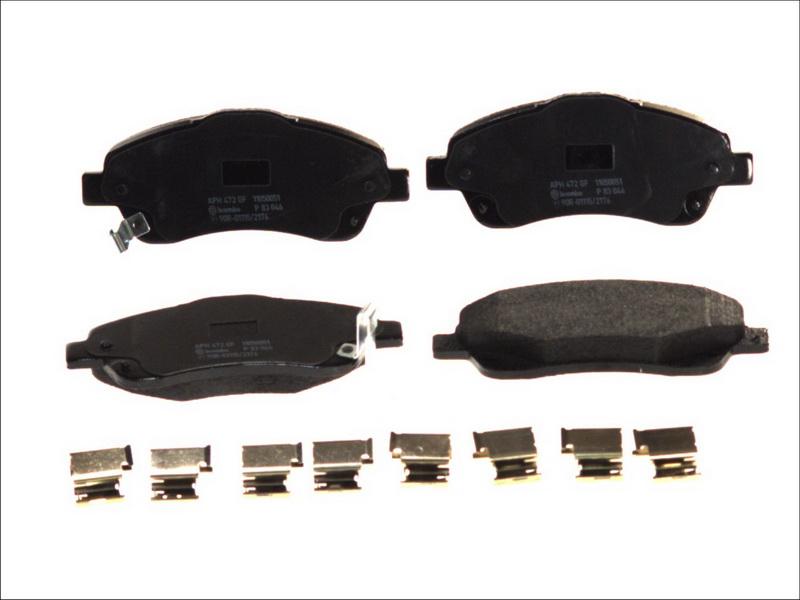 Brembo P 83 046 - Гальмівні колодки, дискові гальма autocars.com.ua