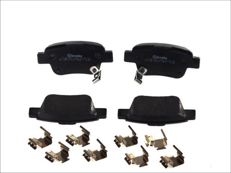 Brembo P 83 047 - Гальмівні колодки, дискові гальма autocars.com.ua