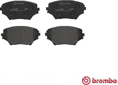 Brembo P 83 055 - Гальмівні колодки, дискові гальма autocars.com.ua