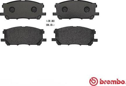 Brembo P 83 067 - Гальмівні колодки, дискові гальма autocars.com.ua