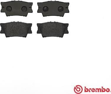 Brembo P 83 089 - Гальмівні колодки, дискові гальма autocars.com.ua