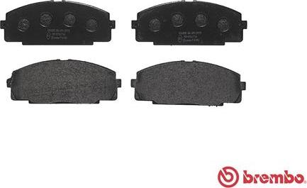 Brembo P 83 092 - Гальмівні колодки, дискові гальма autocars.com.ua