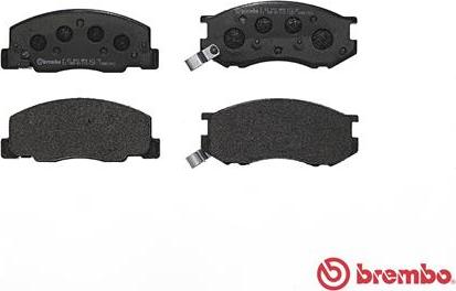 Brembo P 83 093 - Гальмівні колодки, дискові гальма autocars.com.ua