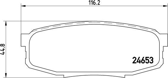 Brembo P 83 098 - 0 autocars.com.ua