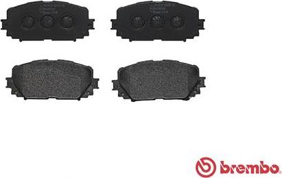 Brembo P 83 101 - Тормозные колодки, дисковые, комплект avtokuzovplus.com.ua