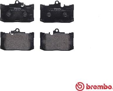 Brembo P 83 131 - Гальмівні колодки, дискові гальма autocars.com.ua