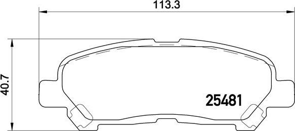 Brembo P 83 138 - Гальмівні колодки, дискові гальма autocars.com.ua