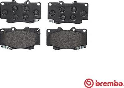 Brembo P 83 151 - Гальмівні колодки, дискові гальма autocars.com.ua