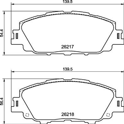 Brembo P 83 175 - Гальмівні колодки, дискові гальма autocars.com.ua