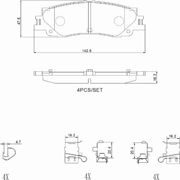 Brembo P83192N - Гальмівні колодки, дискові гальма autocars.com.ua
