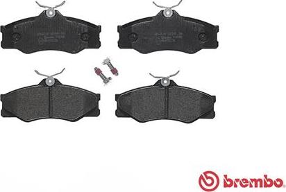 Brembo P 85 008 - Гальмівні колодки, дискові гальма autocars.com.ua