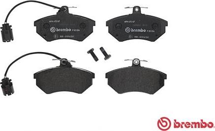 Brembo P 85 034 - Гальмівні колодки, дискові гальма autocars.com.ua