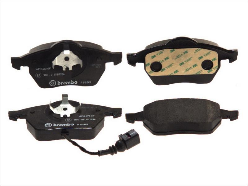 Brembo P 85 045 - Гальмівні колодки, дискові гальма autocars.com.ua