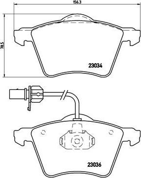 BENDIX 573045 B - Гальмівні колодки, дискові гальма autocars.com.ua